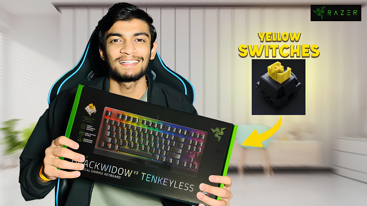 Razer BlackWidow V3 Unboxing and Review