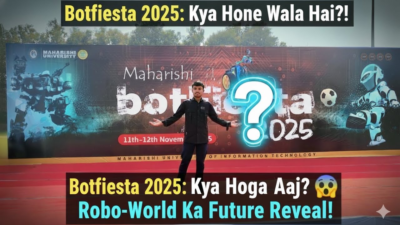 Yeh Maine BotFiesta 2025 Mein Kya Dekha… Aap Vishwas Nahi Karoge 🤖😱