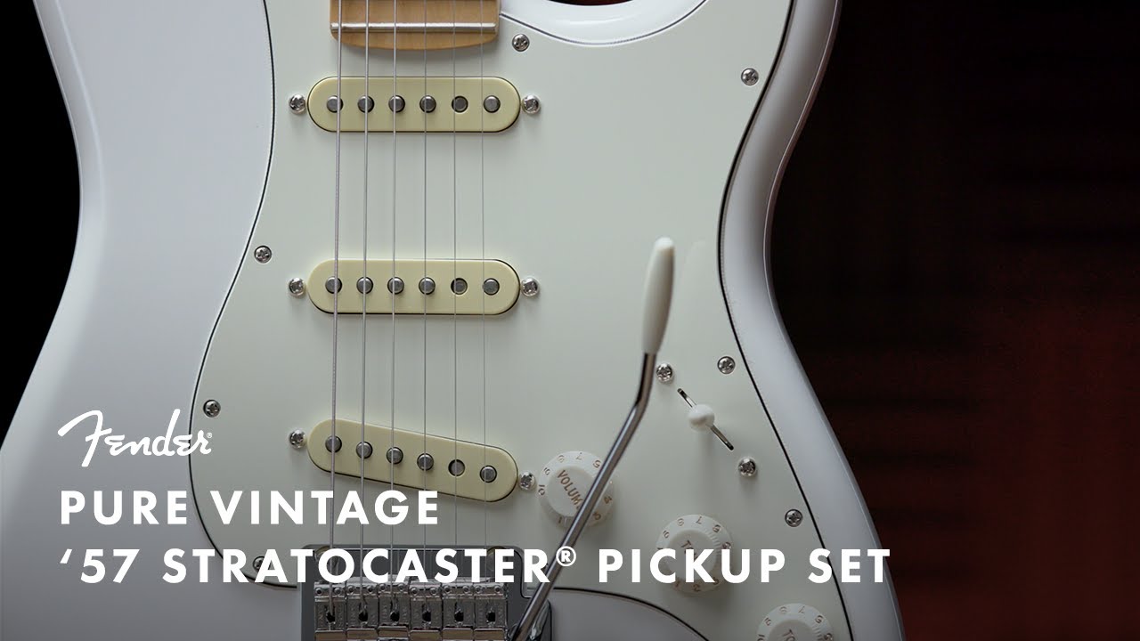 Pure Vintage '57 Stratocaster Pickup Set | Fender