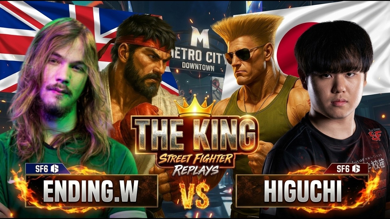 🔥 SF6 ▰ ENDING WALKER (Ryu) vs HIGUCHI (Guile) ▰ Street Fighter 6🔥