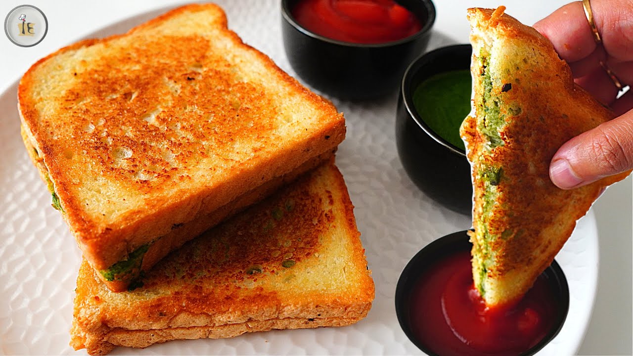 Quick and Easy Sandwich Recipe | तवे पर बनायें  हैल्दी  सैंडविच बस कुछ ही मिंटो में | Tawa Sandwich