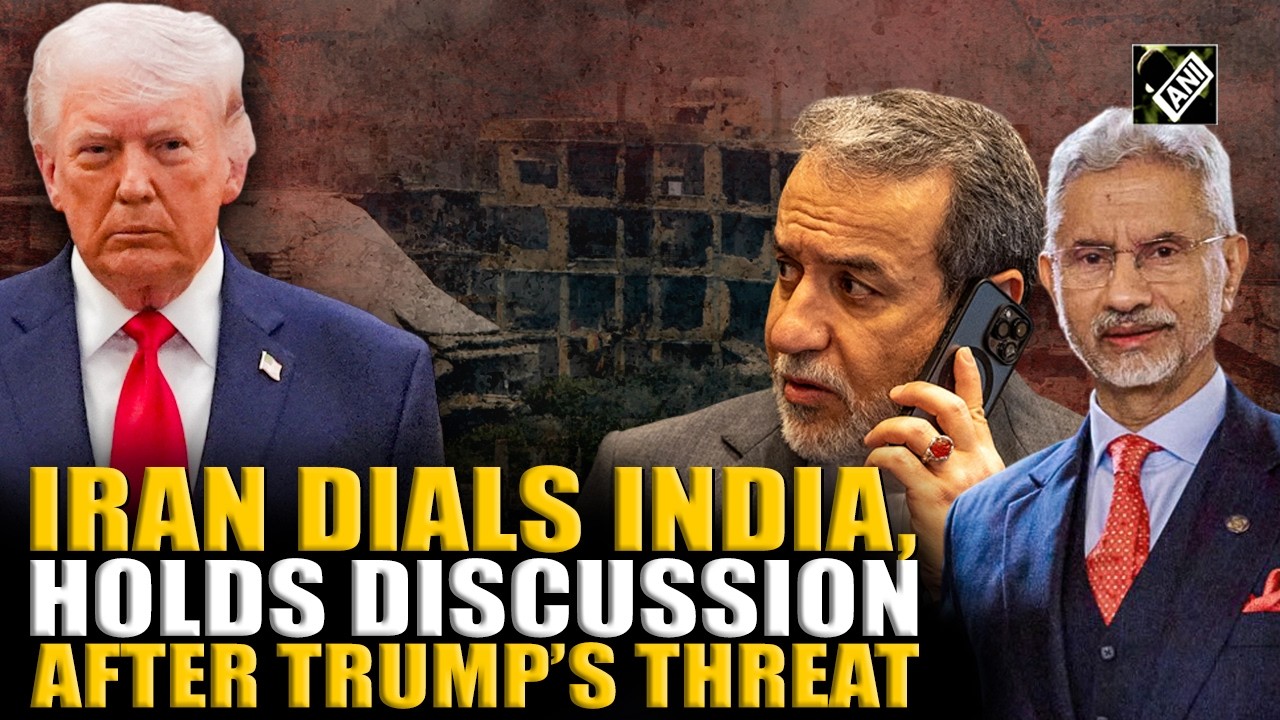 Iranian FM Araghchi dials EAM Jaishankar, discusses &lsquo;present situation&rsquo; after Trump&rsquo;s ultimatum