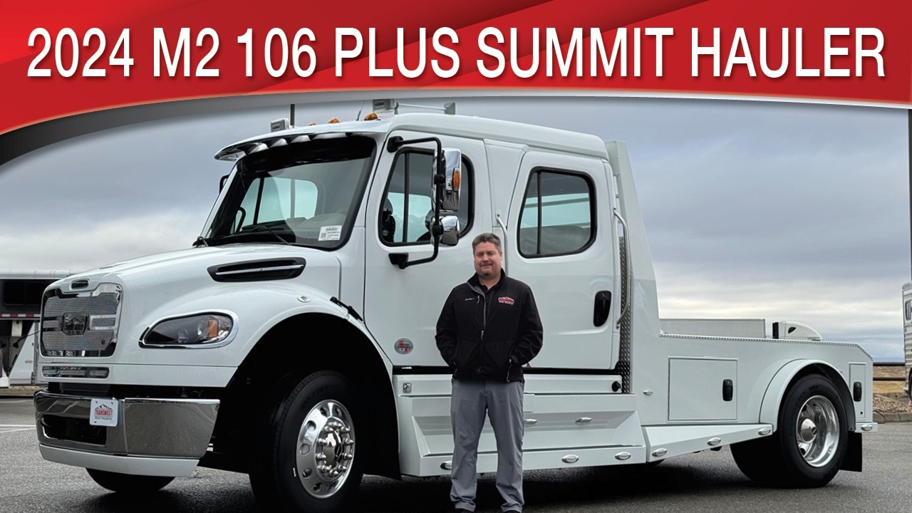 2024 Freightliner M2 106 Plus Summit Hauler Luxury Hauler Conversion