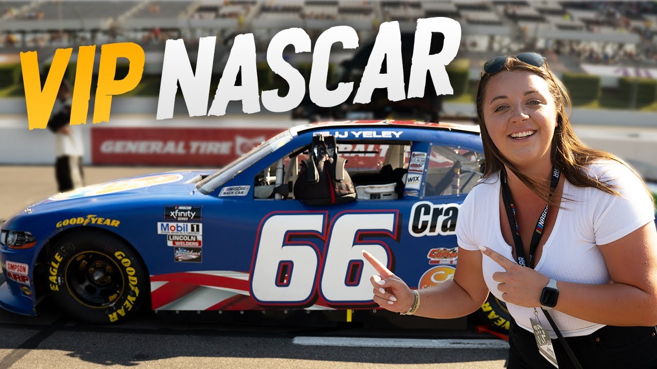 We Camped at a NASCAR RACE! (+ VIP Access)