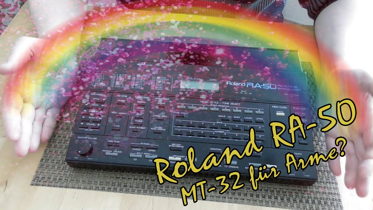 VLOG #0000002 2017: fast fertig & Roland RA-50 (MT32 für Arme?)