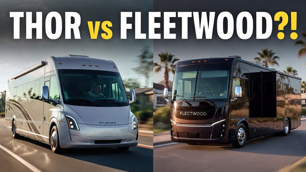 Thor Palazzo vs Fleetwood Discovery | The Ultimate Diesel Pusher Showdown