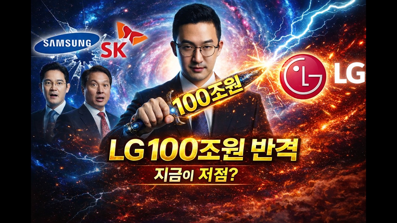 삼성 200% 폭등할 때 LG는 '이것' 숨겼다... 판 뒤집을 역전의 카드