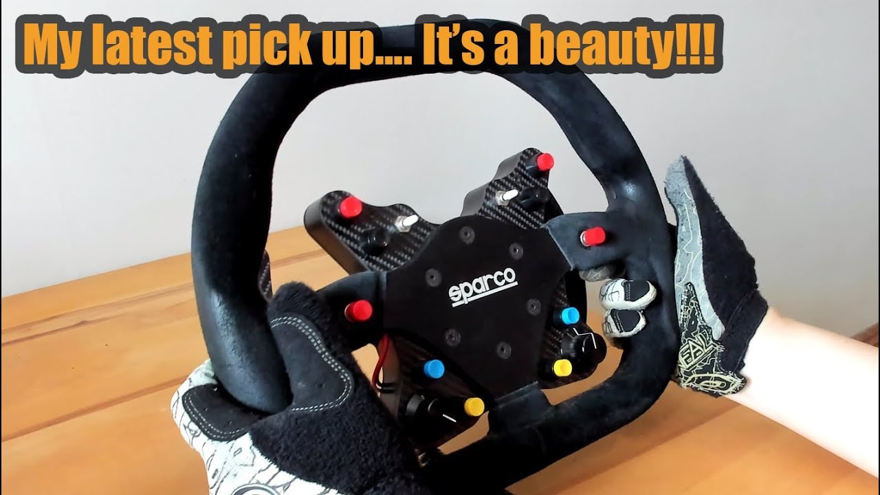My latest sim racing hardware pick up!