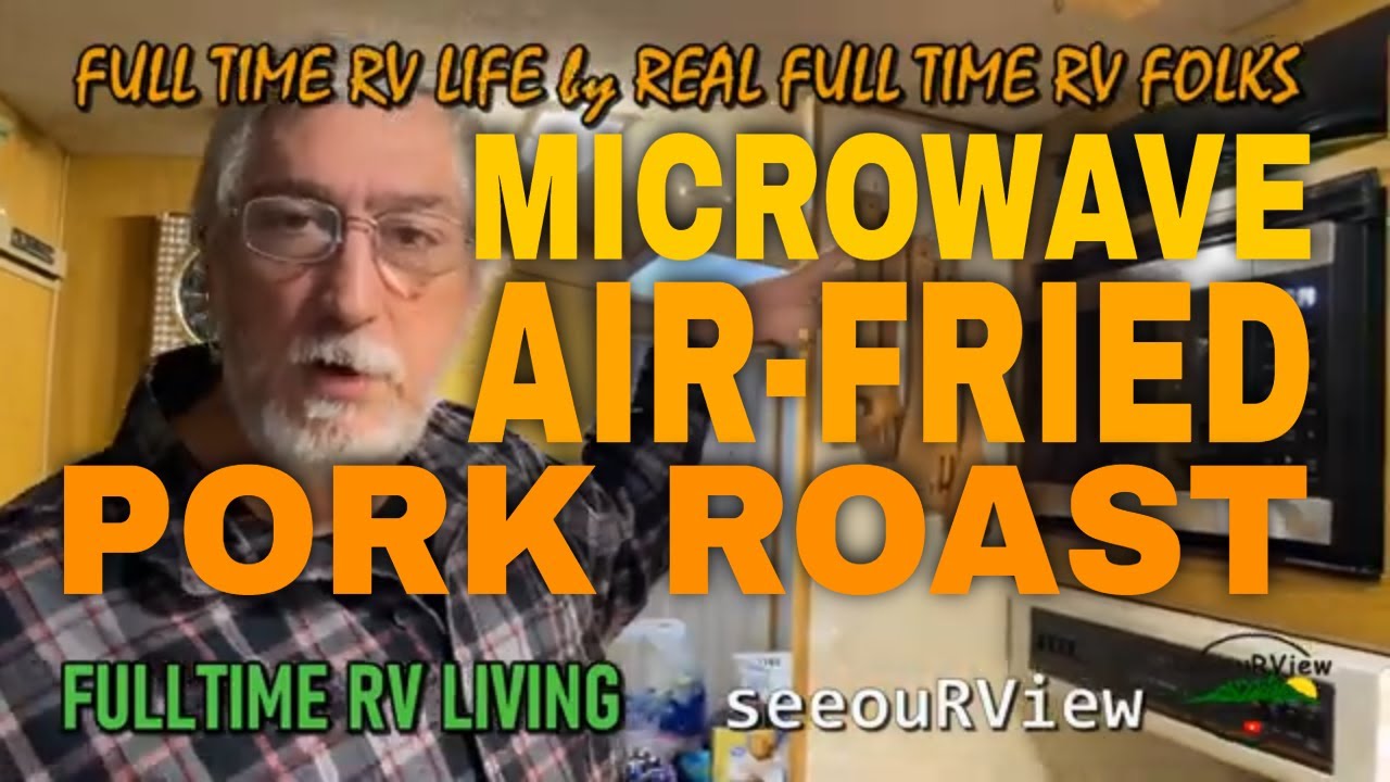 Mouth-Watering Air Fried Pork Roast in Galanz Air Fryer Microwave Combo
