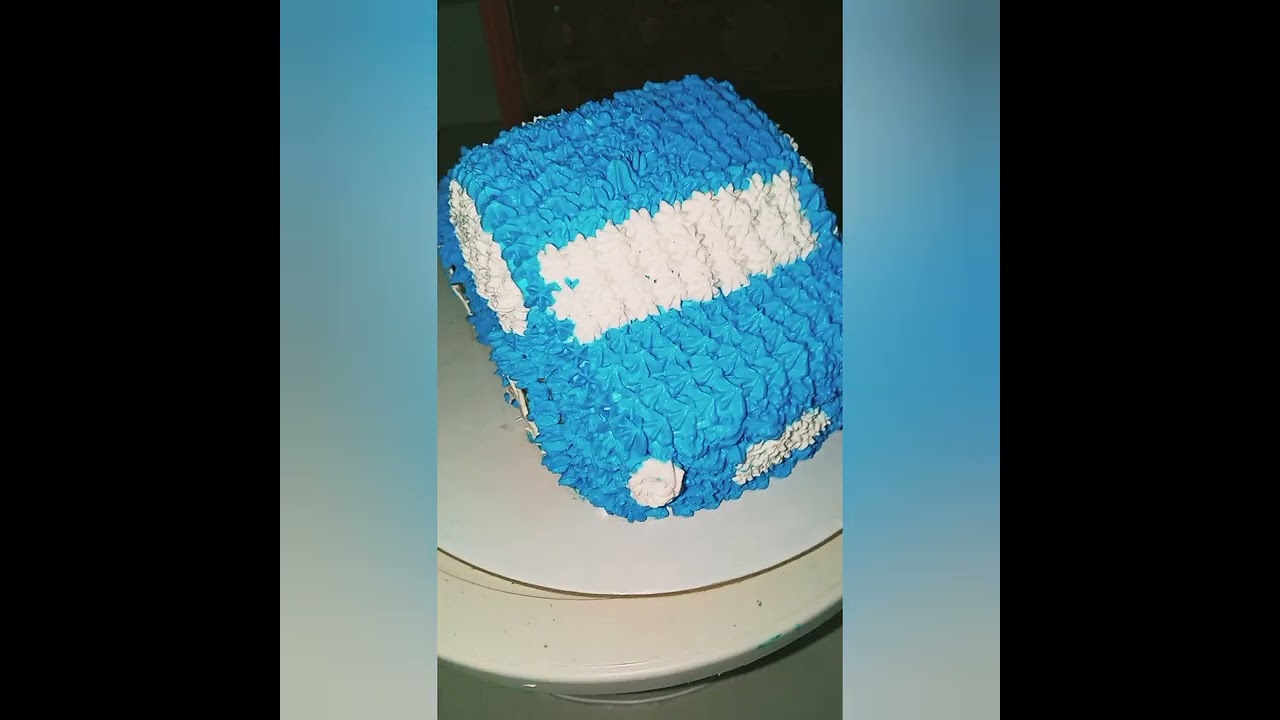 দুই টা গাড়ি কেক একসাথে বানিয়ে নিলাম🎂🎂##