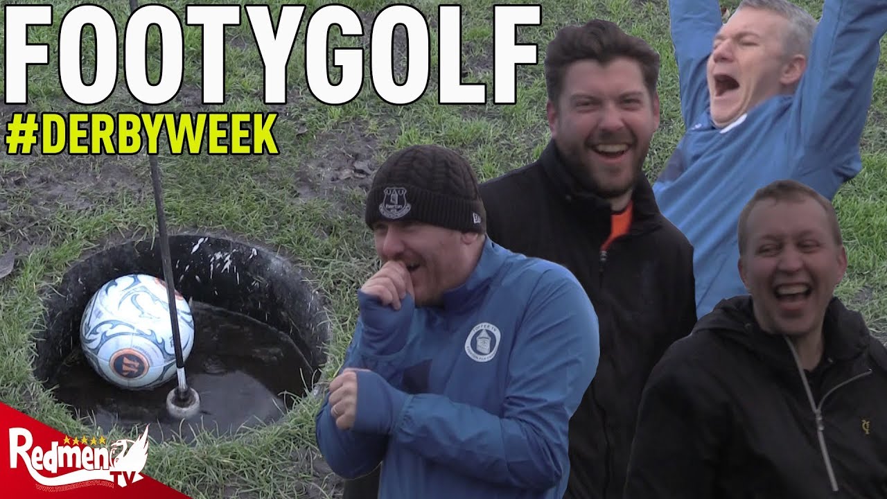 Footy Golf | ToffeeTV v RedmenTV | #DerbyWeek