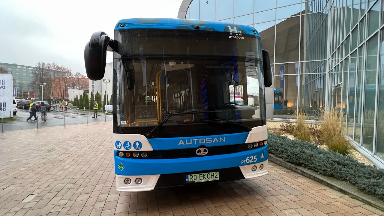 Prezentacja Autosan Sancity M12LFH czyli wodorowy autobus z Sanoka