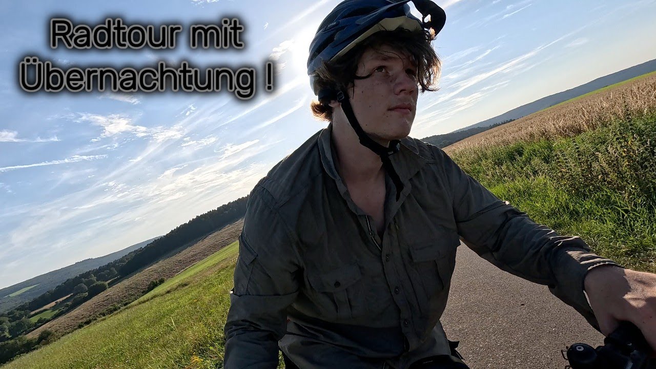 Ich fahre mit dem Fahrrad durch den Westen von Deutschland ! Radtour Abenteuer