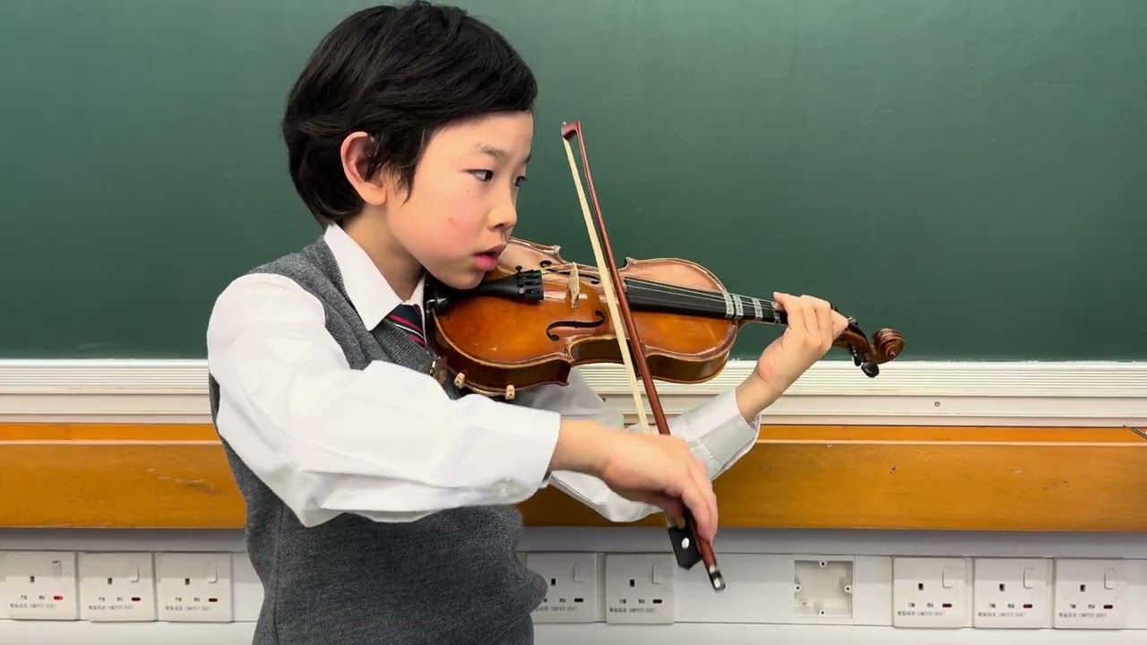 Angels We Have Heard On High, Jarvis Wong plays Violin, Violin Method for beginners, violin tutorial