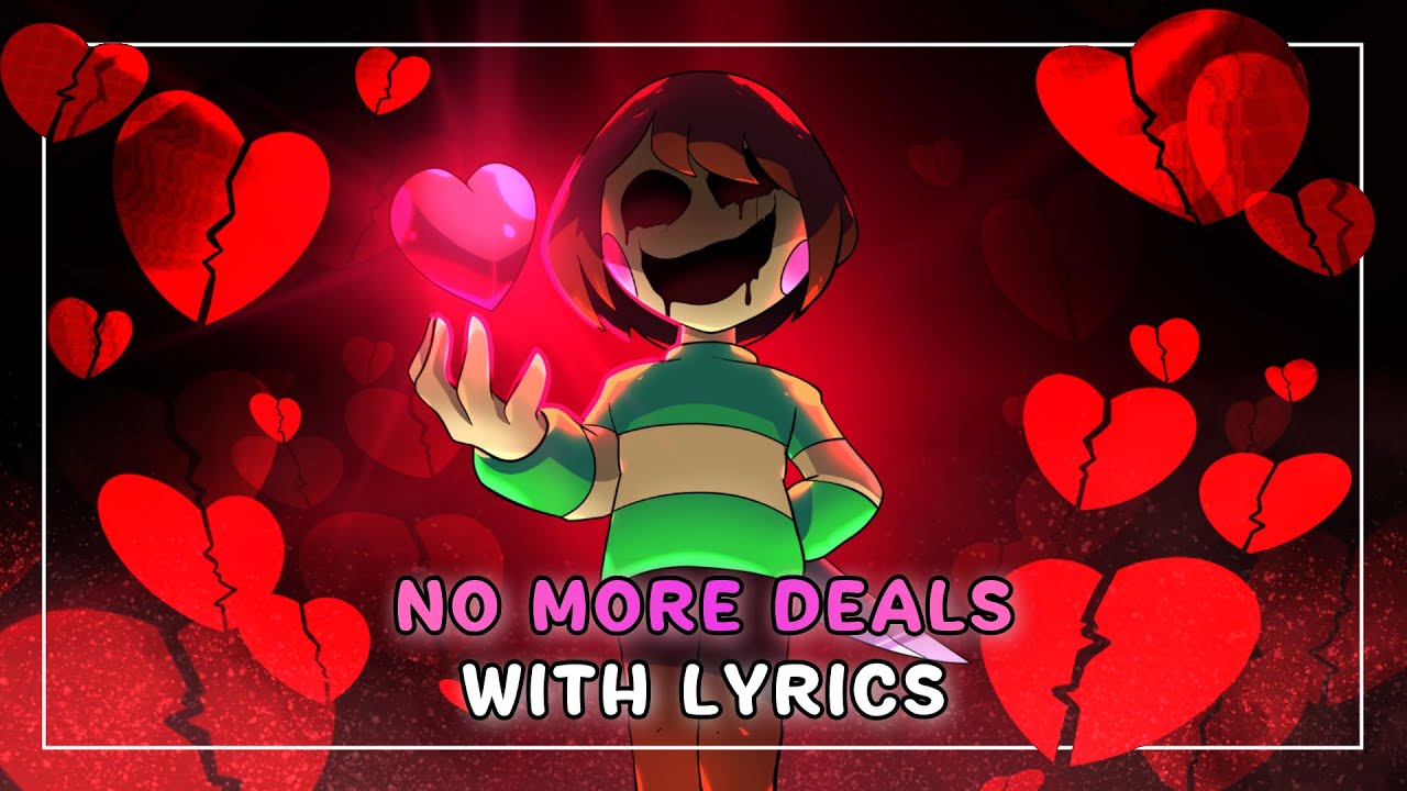 No More Deals With Lyrics | Undertale AU [REMAKE]