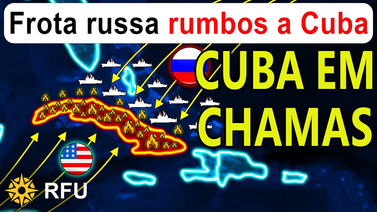Rússia envia navios com armas e petróleo para Cuba: Tensões explodem perto dos EUA | RFU News