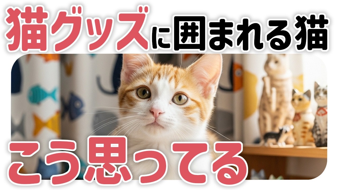 【猫の雑学】猫グッズに囲まれると、猫はどう感じているのか