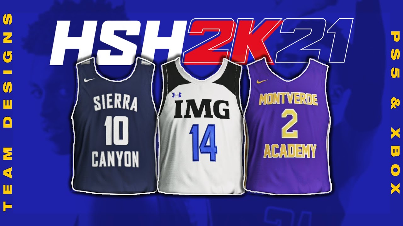 Every Jersey In The High School Hoops 2K21 Roster (PS5 & Xbox Series S/X) (Over 55 Jerseys)