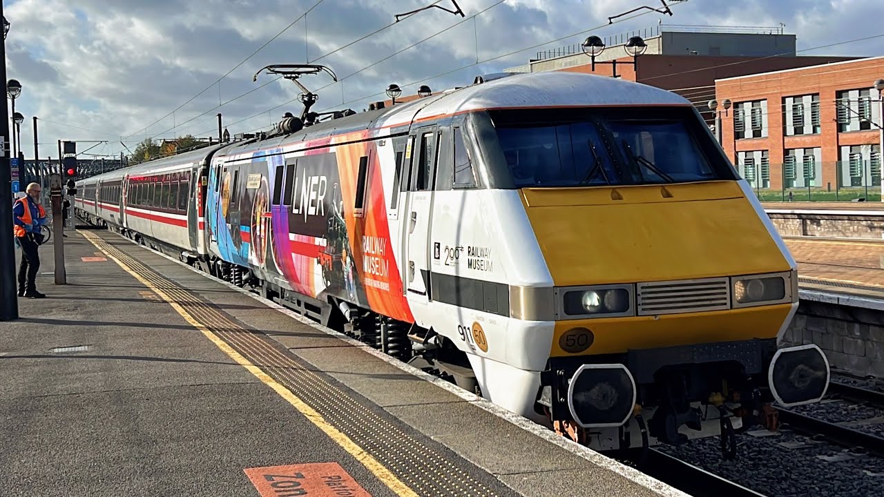 Trains at York Station Throughout October 2025