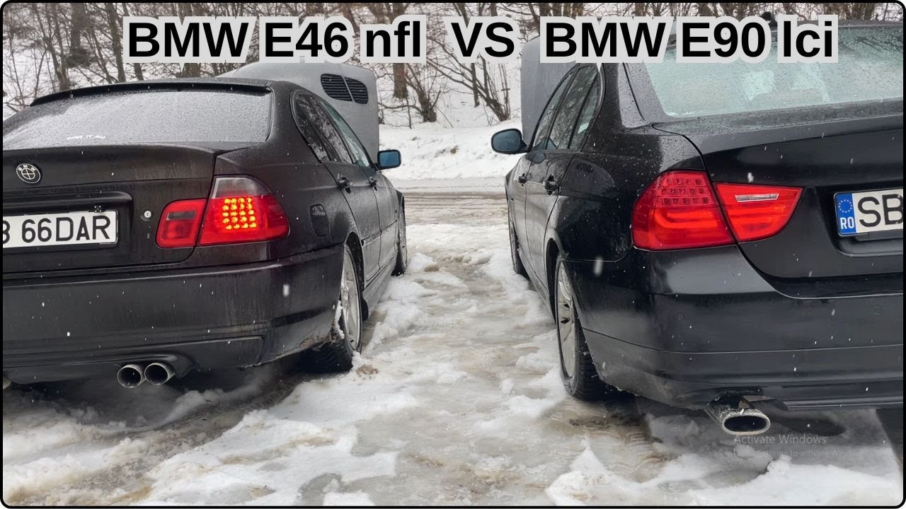BMW E46 NFL sau BMW E90 Lci ?