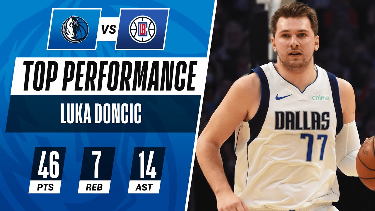 Luka Drops 46 PTS & 14 AST in Game 7! 🔥