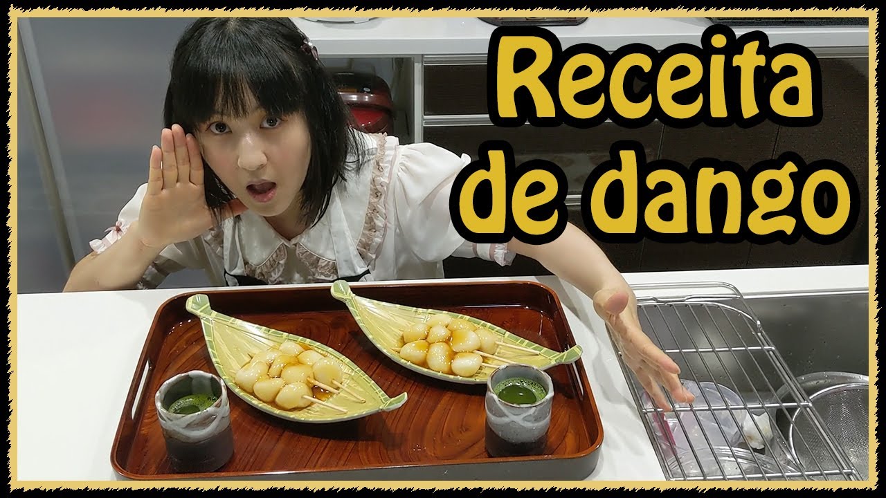 Aprenda a fazer DANGO, o tradicional bolinho japonês feito da farinha do arroz!