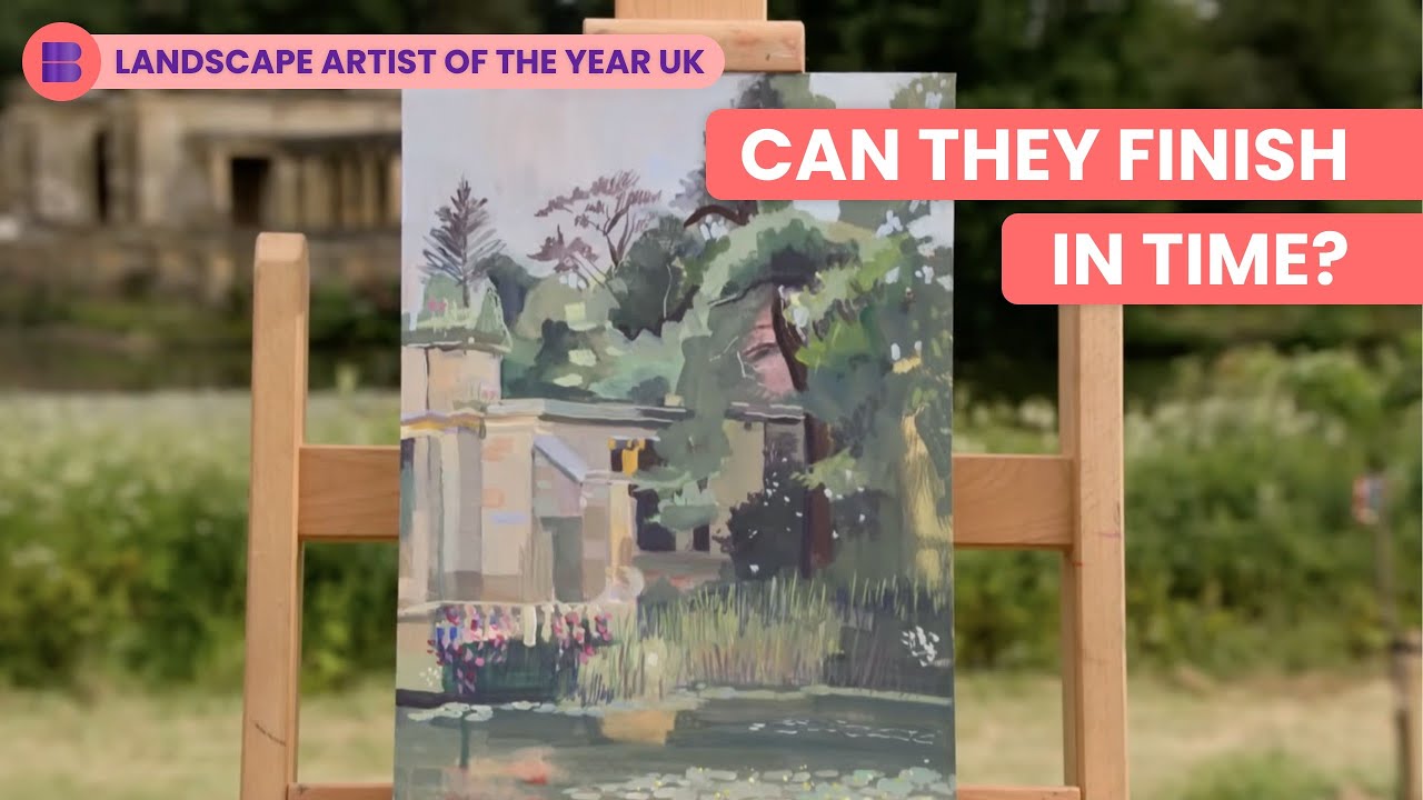 Hever Castle Lakeside Artist Challenge Unfolds