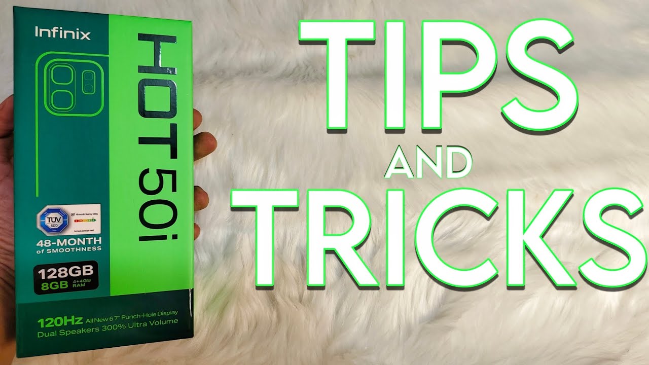 INFINIX HOT 50i TIPS AND TRICKS 2024