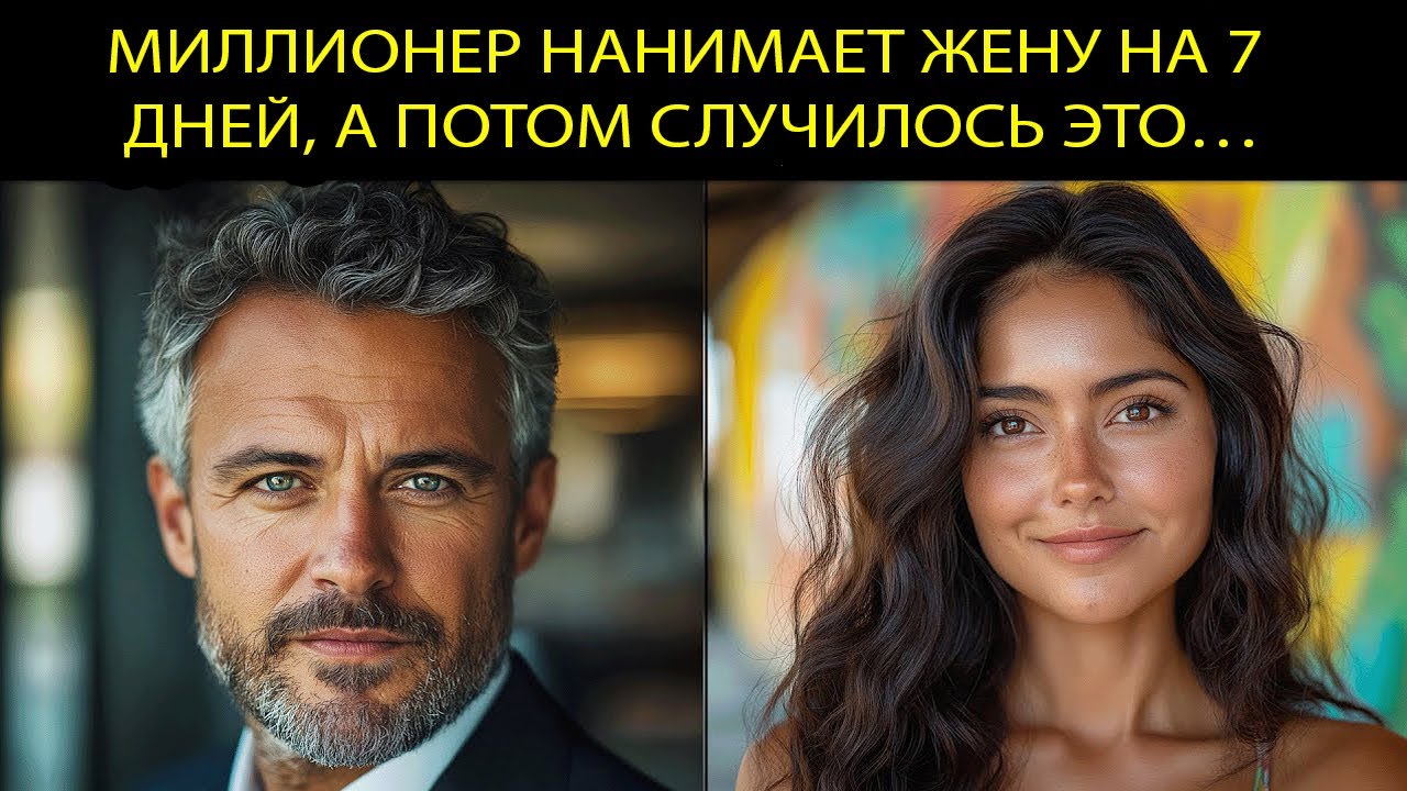 Миллионер нанял жену на 7 дней, и потом произошло ЭТО… НЕВЕРОЯТНАЯ история любви.