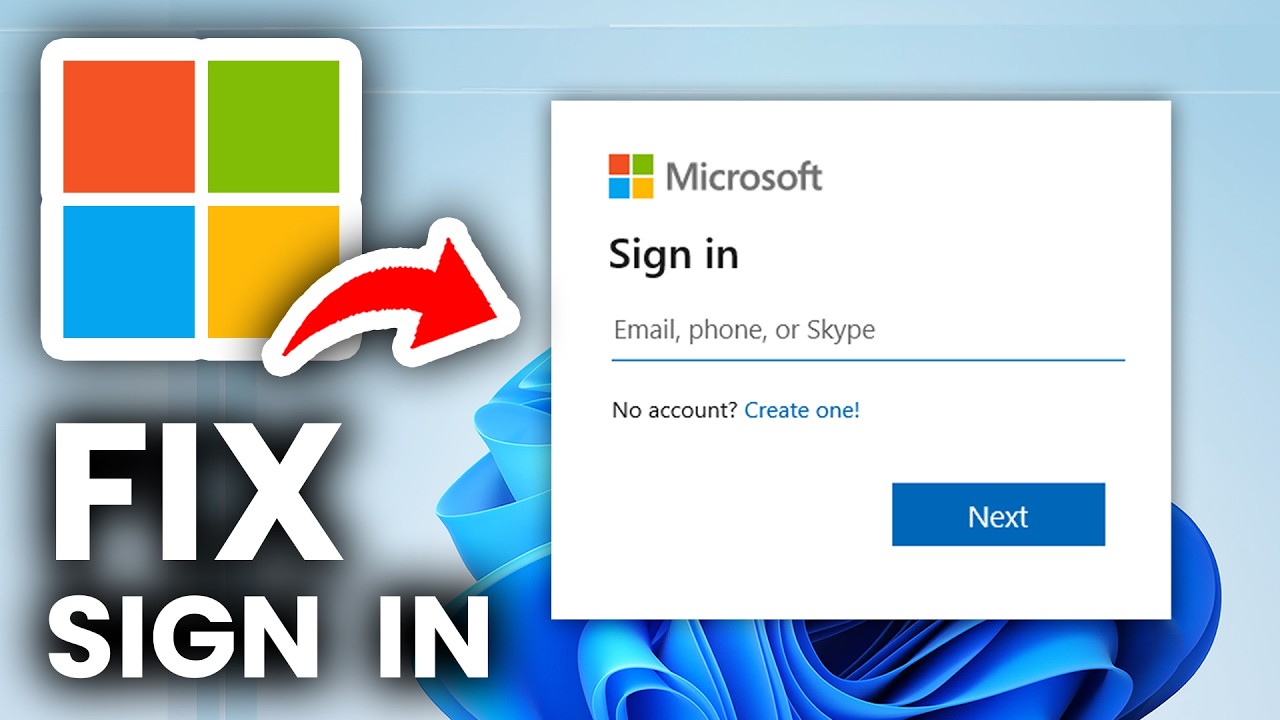 How To Fix Microsoft Account Sign In Problems - Step By Step