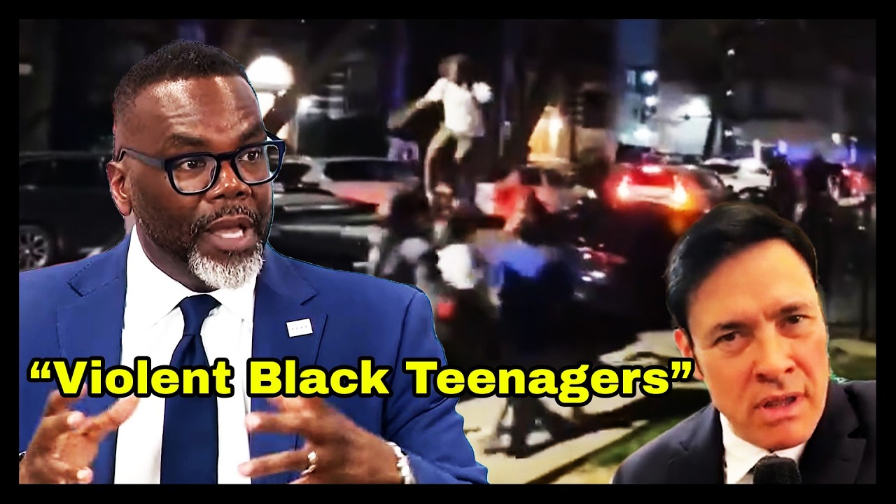 Reporter Hits Chicago Mayor With TEEN TAKEOVER Question