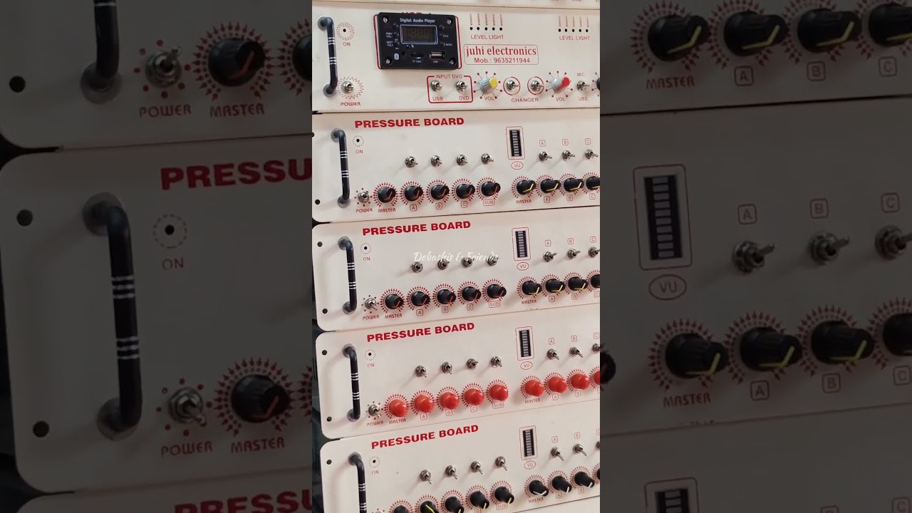 Dj Pressure Board - Juhi Electronics