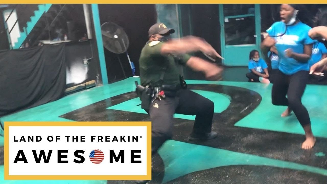 Deputy Busts A Move Instead Of Busting Dance Group For Noise Complaint