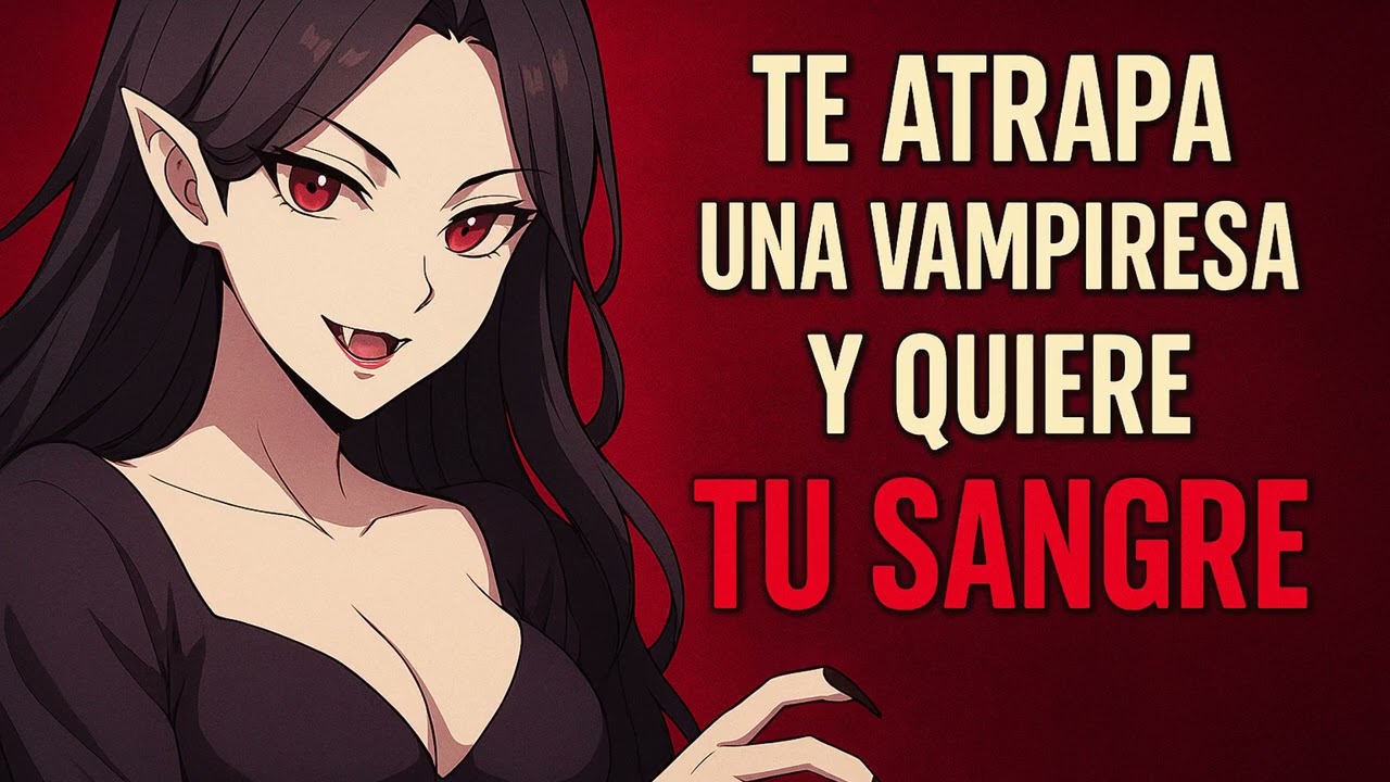 🩸 Te atrapa una vampiresa y quiere tu sangre... ¿te rendirás o escaparás? 🩸