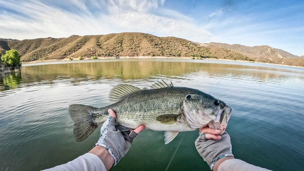 Barrett Lake San Diego Bass Fishing 9/17/25