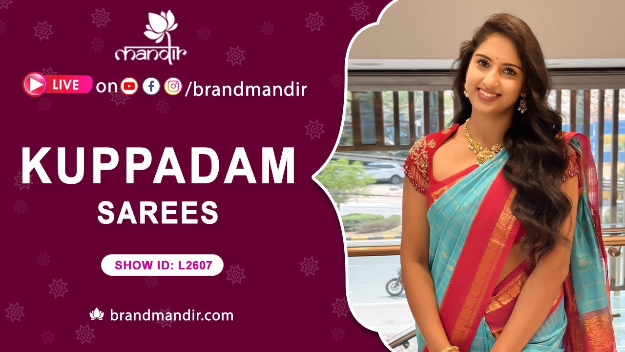 Kuppadam Sarees Collection | WhatsApp Number 733 733 7000 | Brand Mandir Sarees LIVE