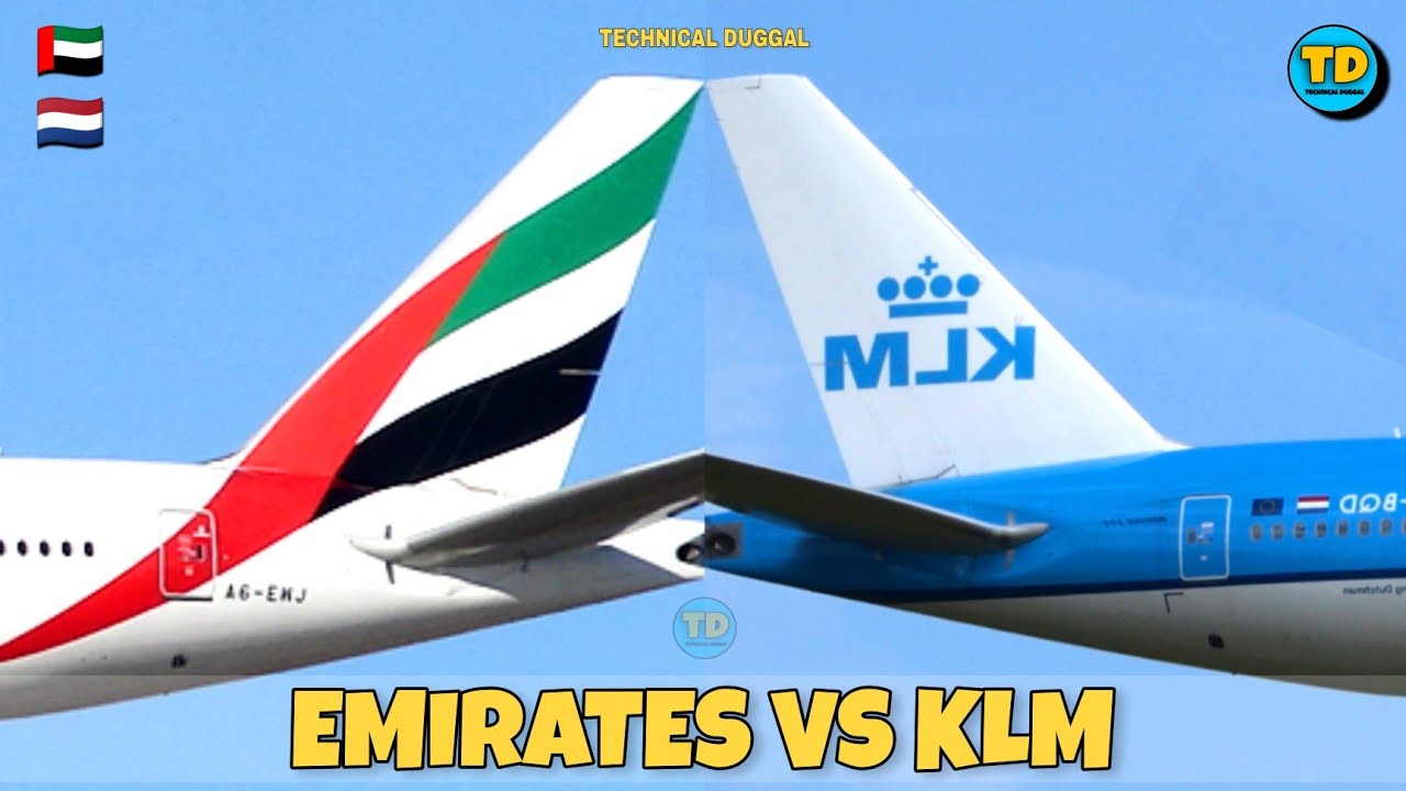 Emirates Vs Klm Royal Dutch Airlines Comparison 2023! 🇦🇪 Vs 🇳🇱