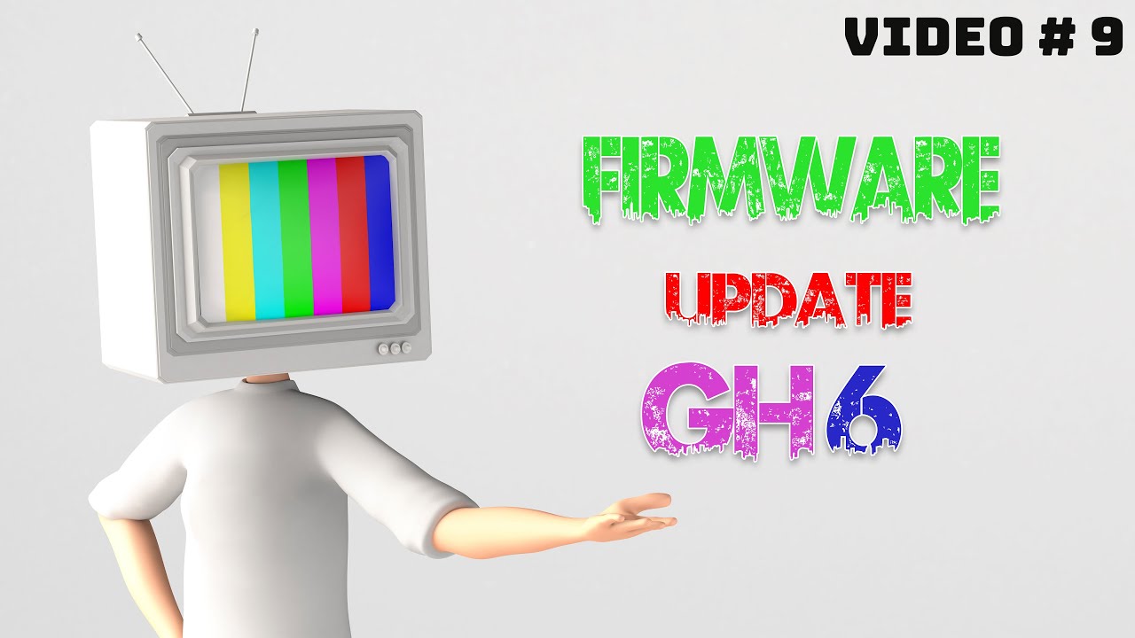 Firmware UPDATE para la GH6. ( GRABAR CON UN SSD ES GENIAL ) #gh6 #update #ssd
