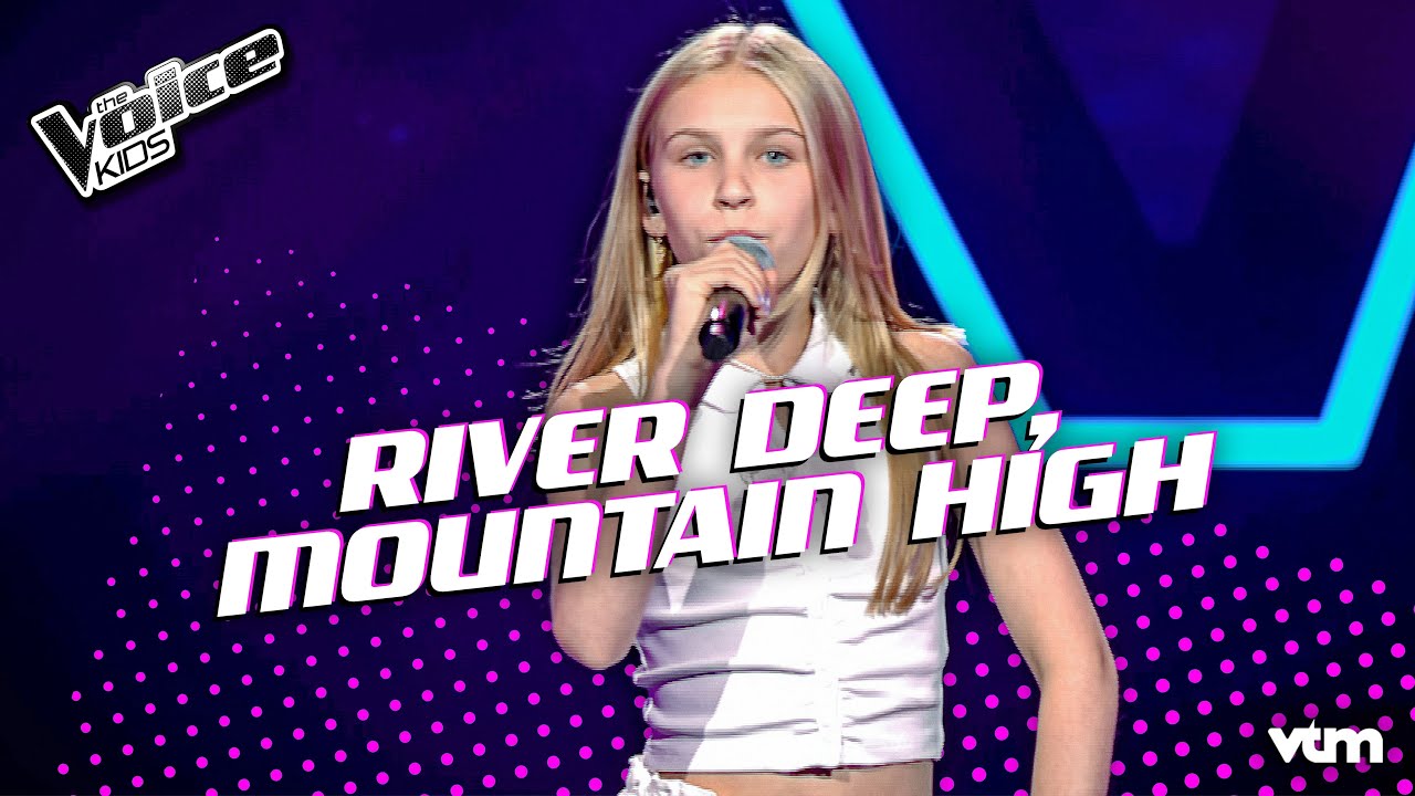 Lize - 'River Deep, Mountain High' | Knockouts | The Voice Kids | VTM