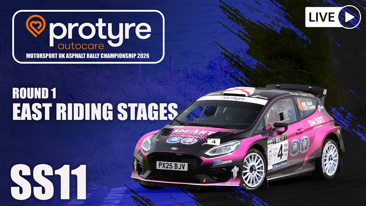 LIVE! East Riding Stages 2026 - Stage 11 - Protyre Asphalt Rally Championship