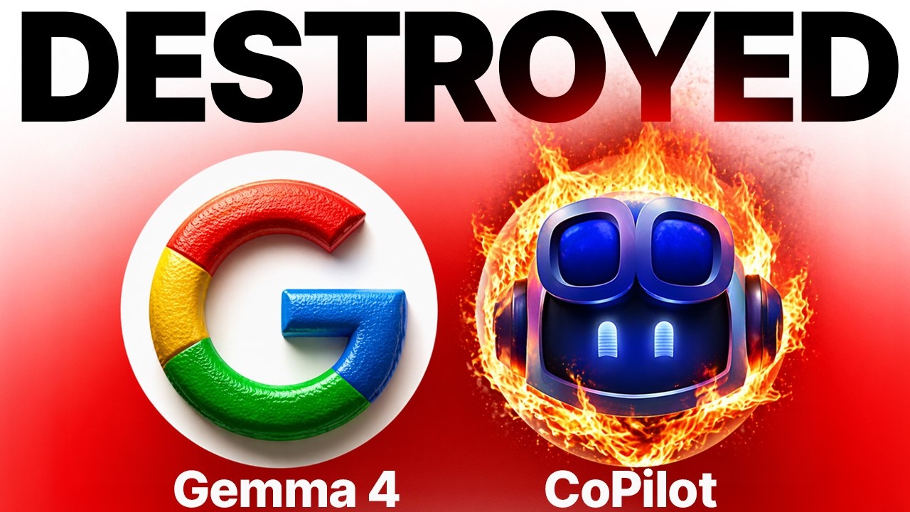 Джемма 4 УНИЧТОЖАЕТ Github Copilot?