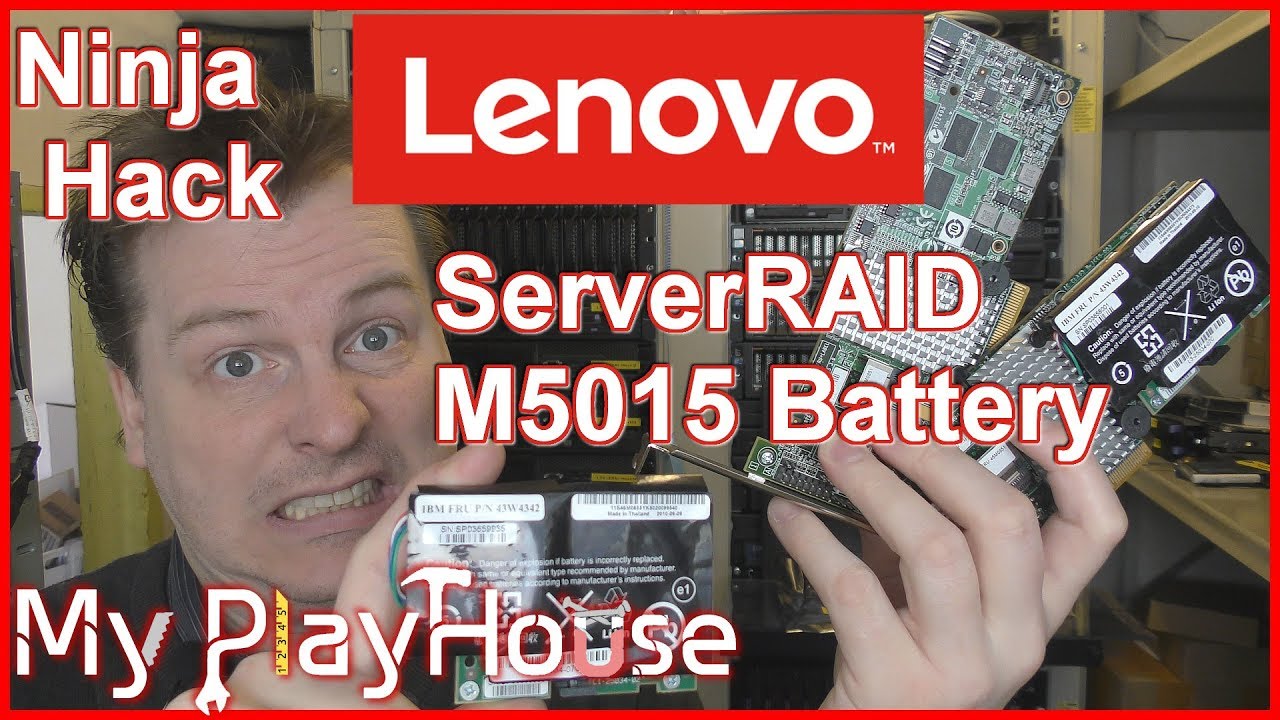 ServerRAID M5015 для Lenovo x3650 M3 Ninja Battery Hack - 685