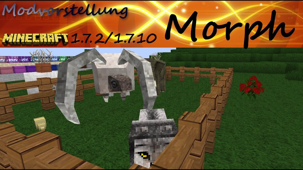 Morph f&uuml;r Minecraft 1.7.2/1.7.10 Modvorstellung [deutsch]