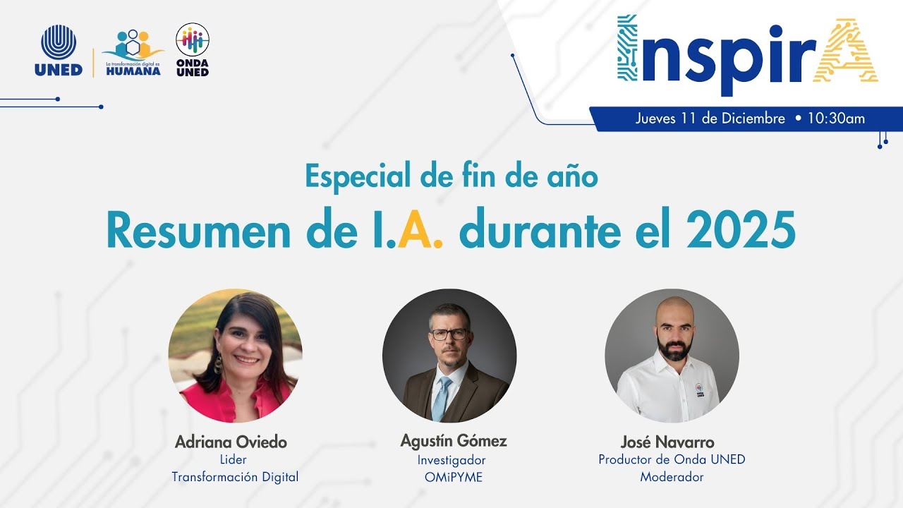 InspirA: Especial de fin de año-Resumen de I.A. durante el 2025