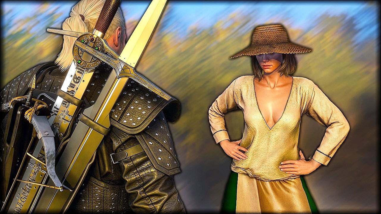This mod should be part of the Witcher 3.