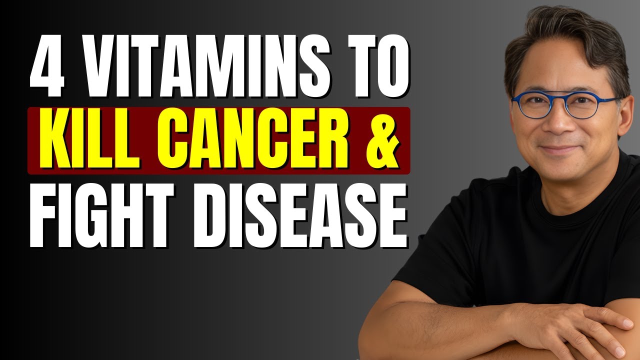 4 Vitamins That Help Fight Cancer Cells 🧬 & Strengthen the Immune System 🛡️ | Dr. William Li