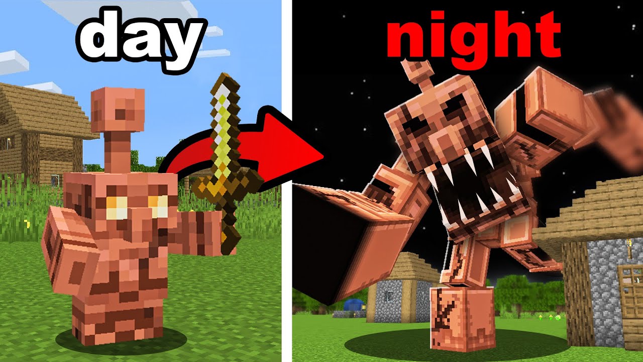 I Made A INFECTED COPPER GOLEM To Scare My Friends