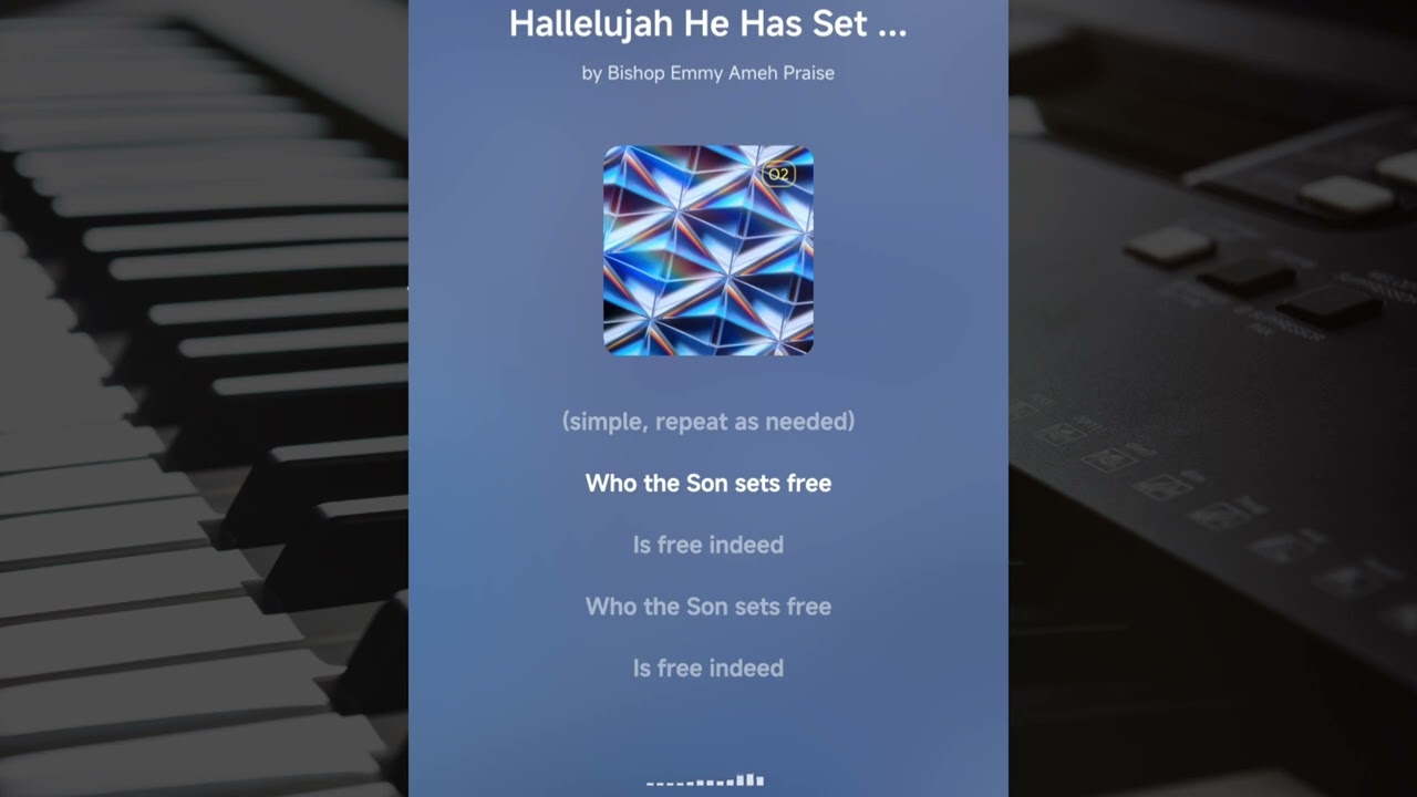 Hallelujah He Has Set Me Free