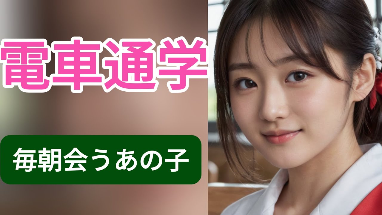 【AI美女】毎朝電車で会うあの子、今日は隣の席に座れた奇跡 Vol.44 #4K #Lookbook
