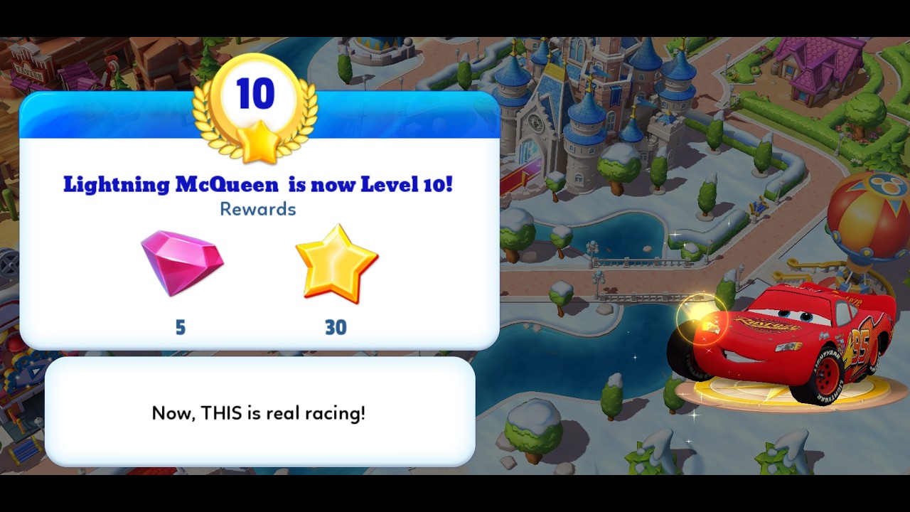 (  LIGHTNING MCQUEEN is now Level 10. )     DMK-1229     08.02.2026